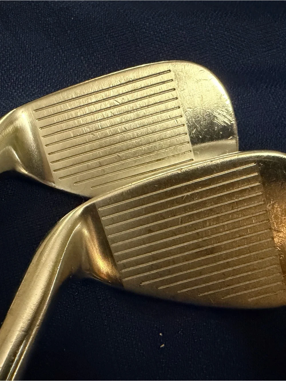 TaylorMade Golf Irons in Silver, Black & Gold Accent - Picture 8 of 11